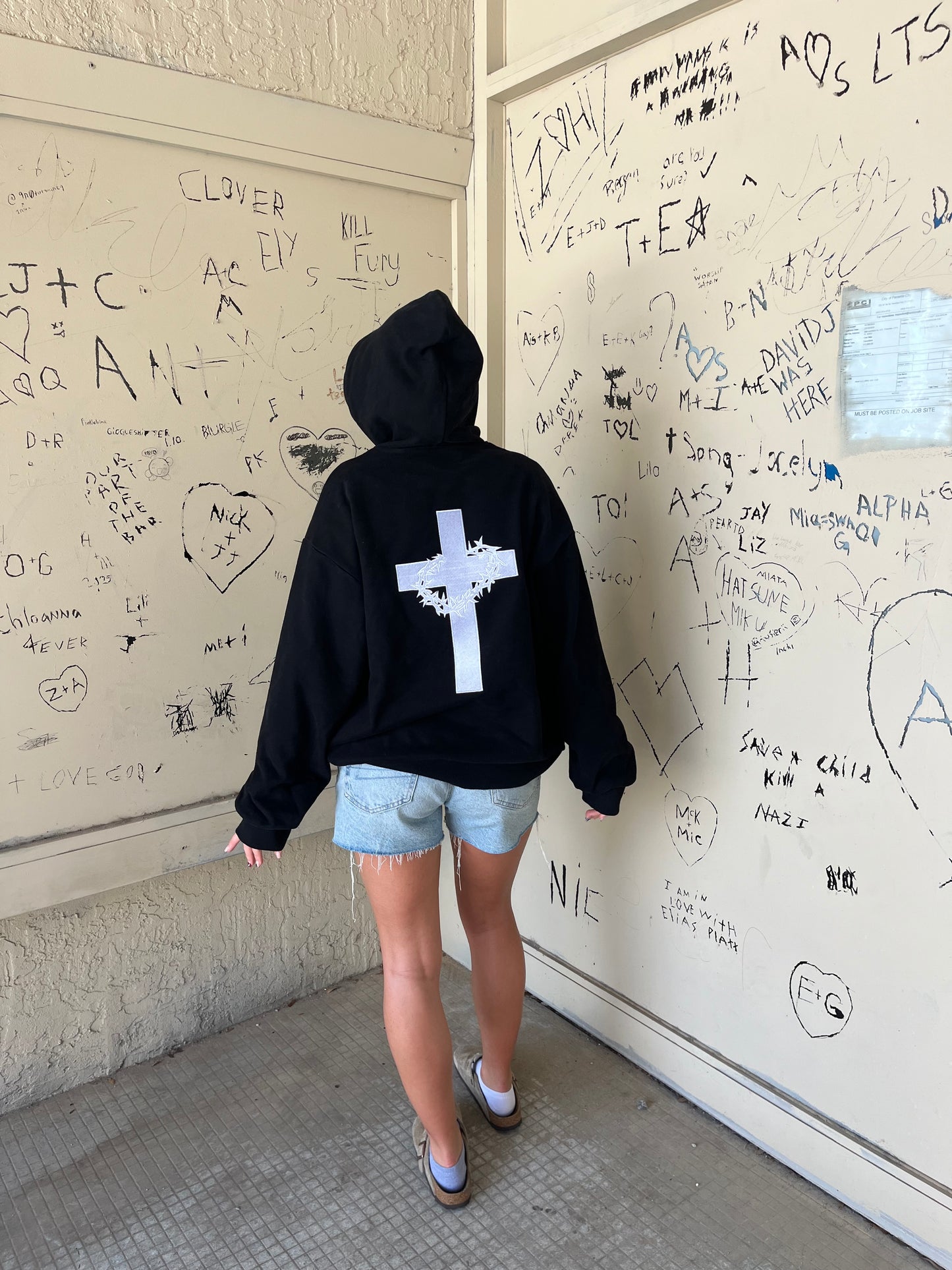 Trust in God Black hoodie