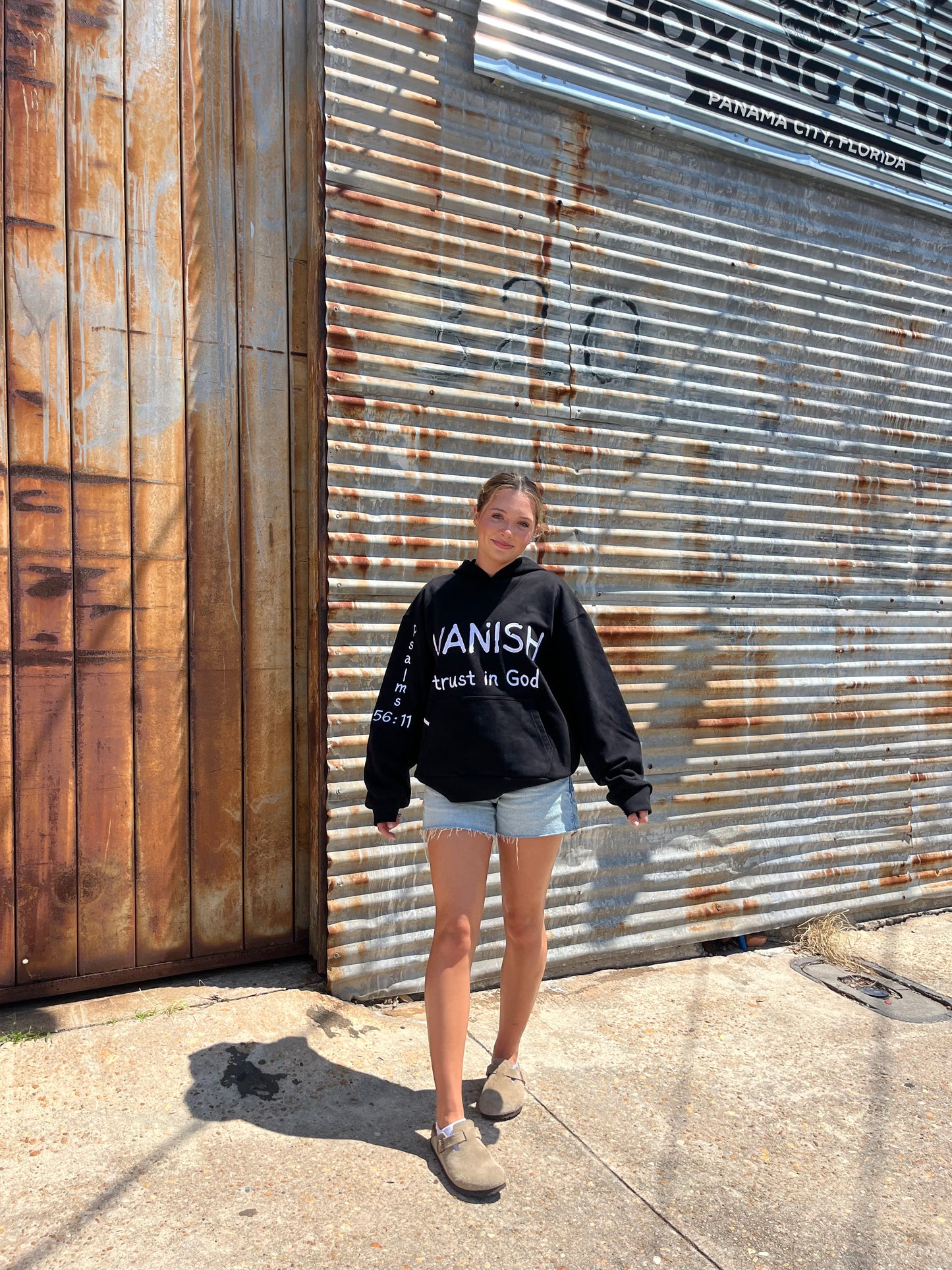 Trust in God Black hoodie